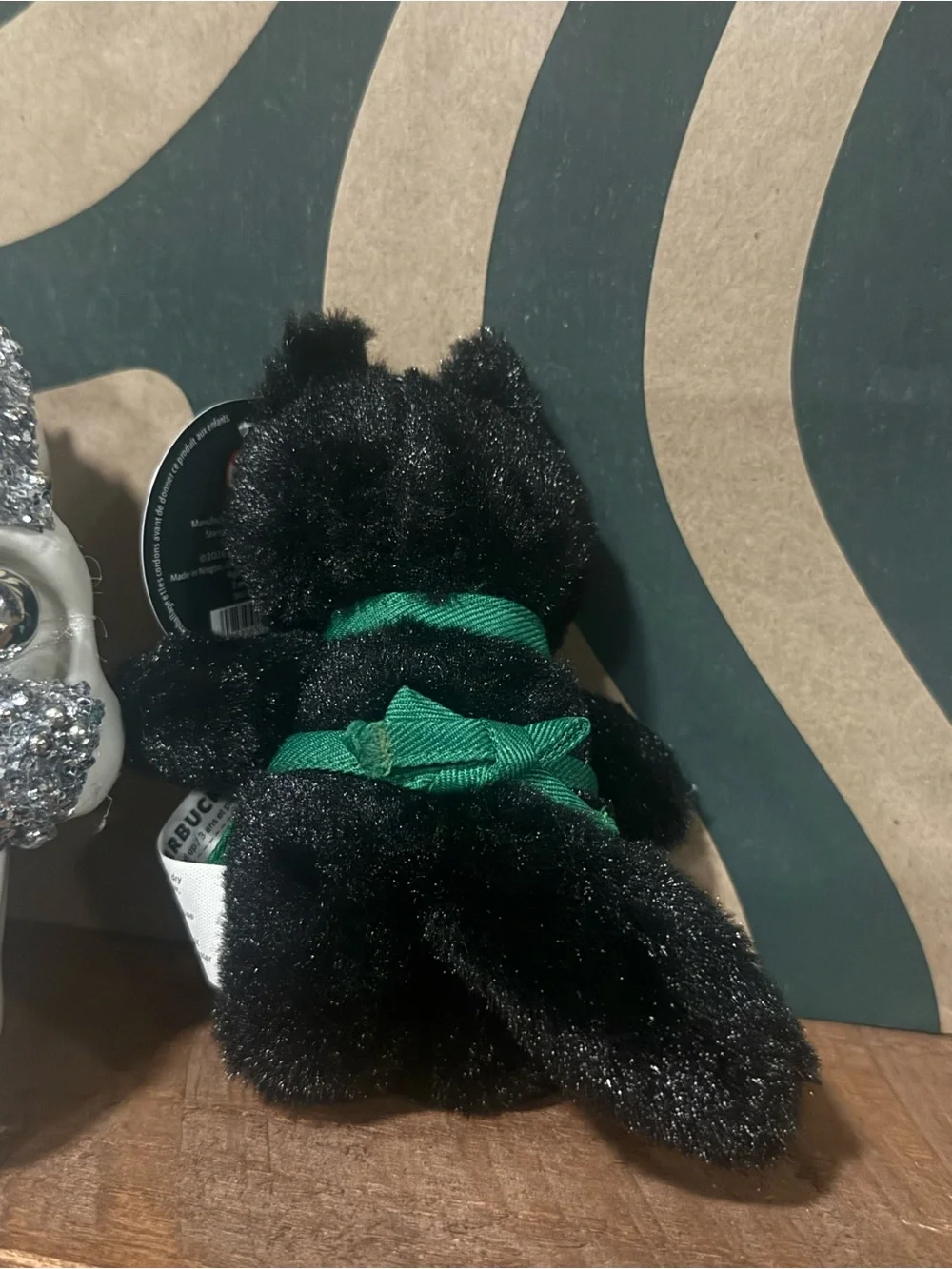Starbucks Cat Halloween Bearista 2026 Plush Keychain Bag Clip